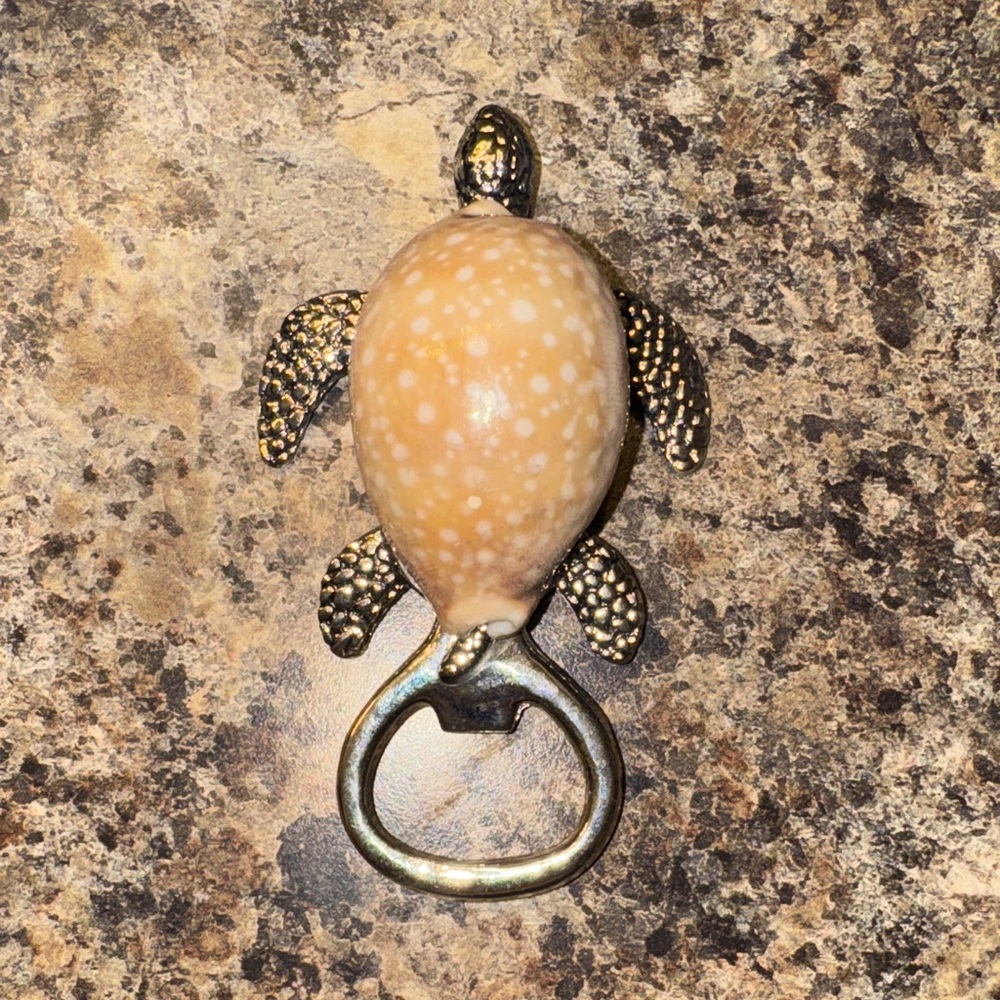Turtle Seashell Bottle Opener